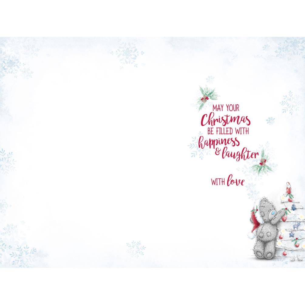 Wonderful Nan Me to You Bear Christmas Card Extra Image 1